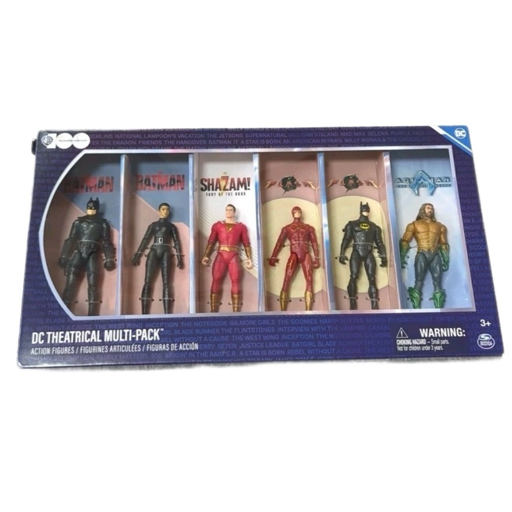 DC Comics 100 Years Anniversary Theatrical Multi-Pack 6 Figure Set Limited Ed